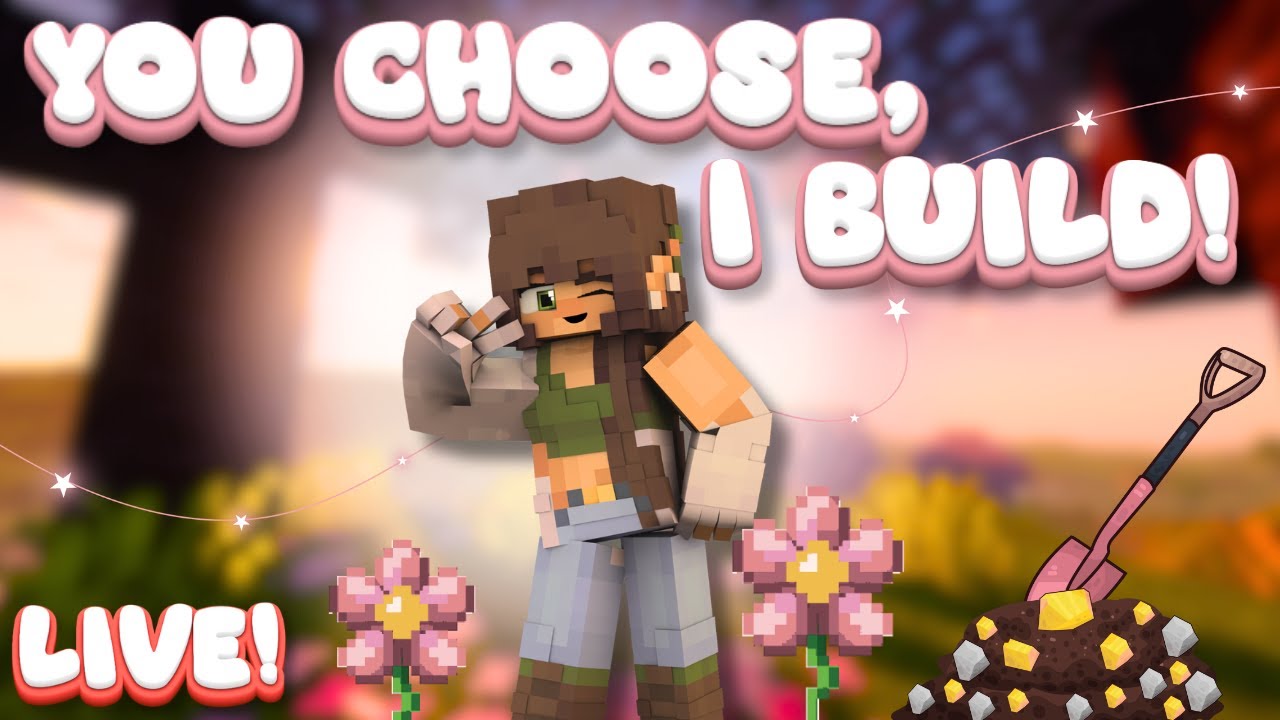 YOU CHOOSE, I BUILD 🔴 Cozy Building Livestream