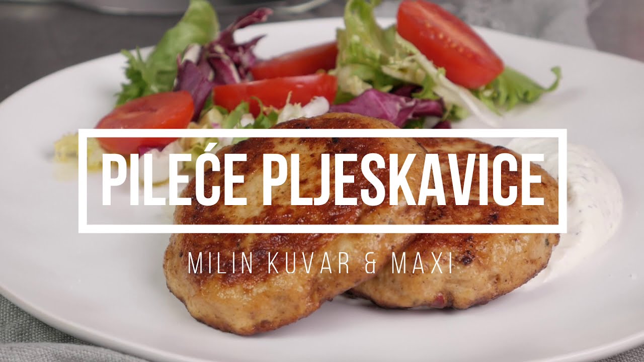 PILEĆE PLJESKAVICE - PLJESKAVICE OD PILEĆEG MESA, SA ZAČINIMA I PARMEZANOM