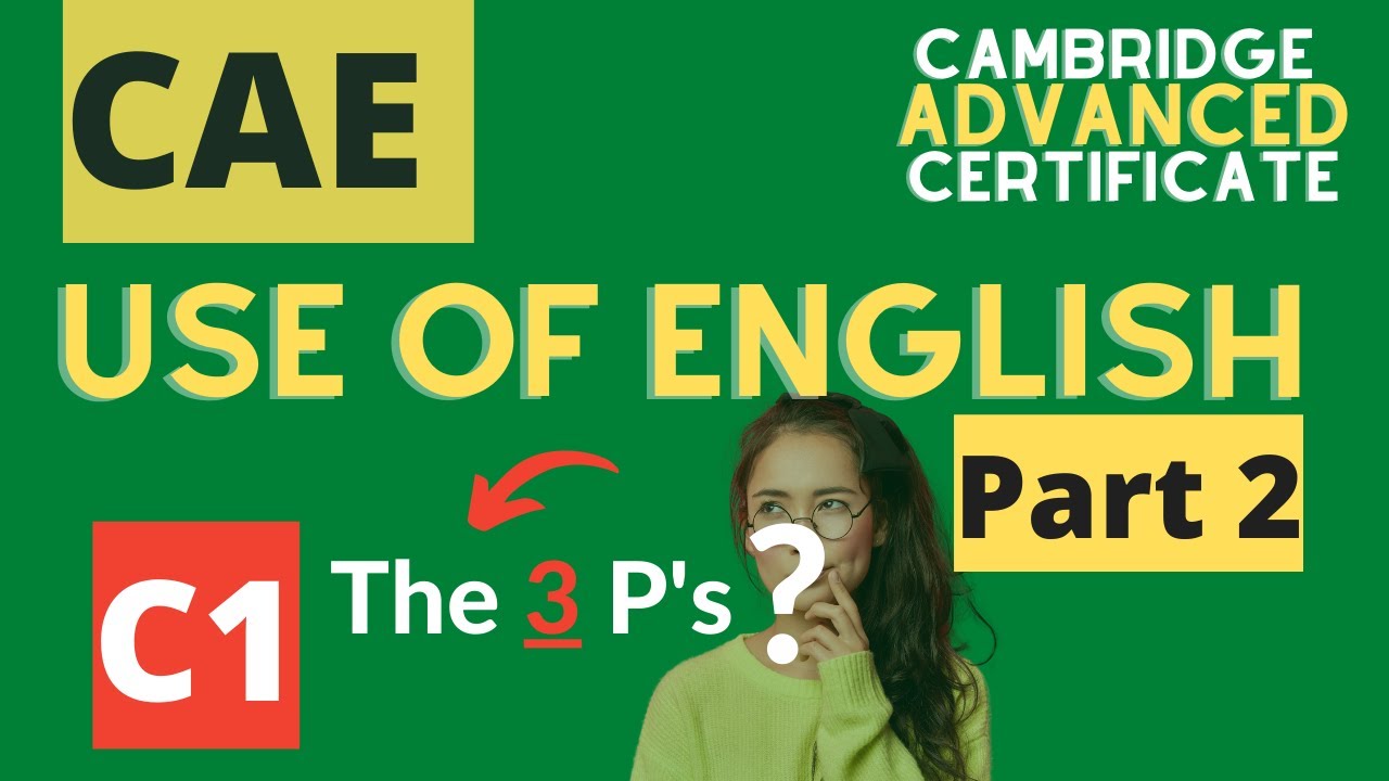 CAE Use of English Часть 2 // Cambridge English: Advanced Use of English Часть 2 [C1]