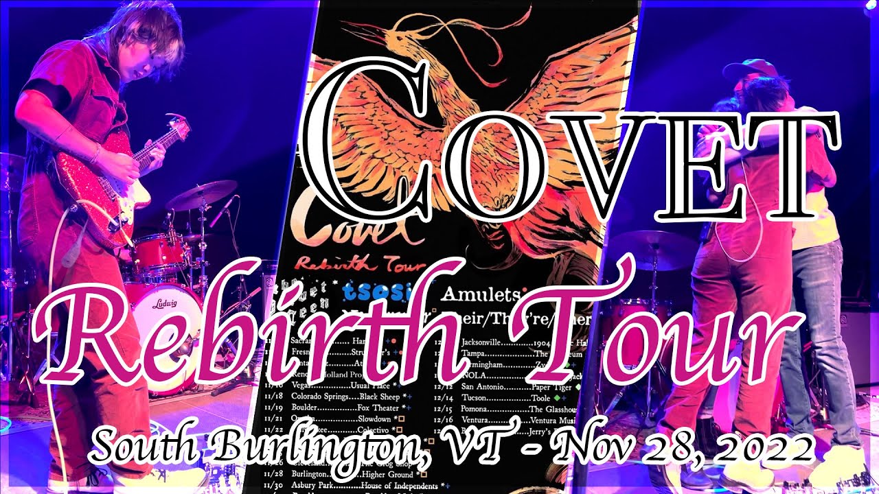 Covet - Rebirth Tour - full play - focus on Yvette Young (Higher Ground, Burlington, VT 11-28-22)