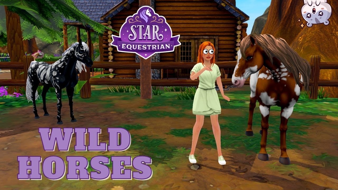 🐎 First Time Helping and Breeding | Wild Horses are Live | Star Equestrian