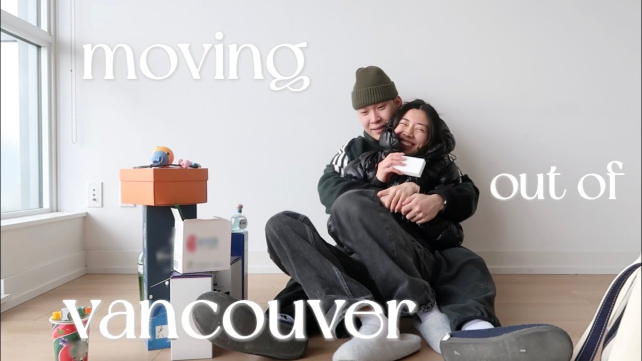 vlog｜i moved out of vancouver! 📦 leaving canada, my moving process, how i sold my furniture
