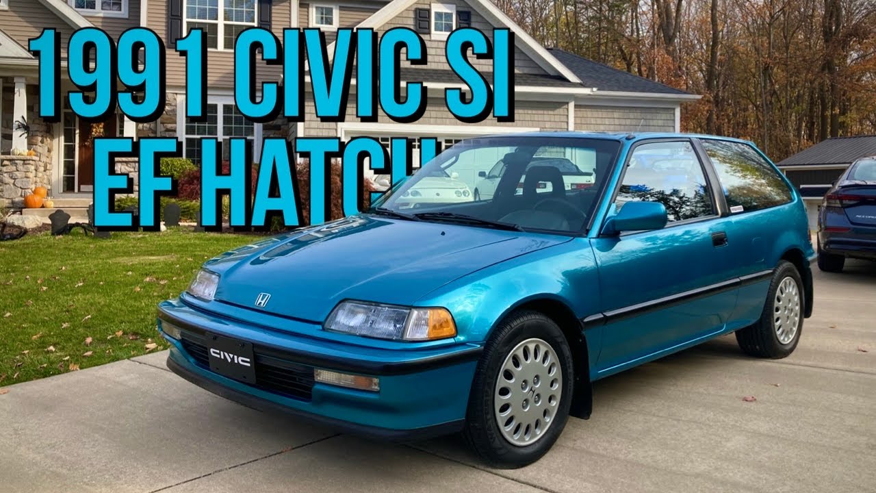 Honda Civic Si EF Hatch 1991 года &bull; POV Drive Binaural Audio