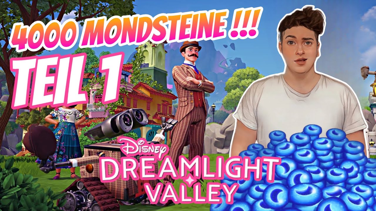 4000 MONDSTEINE für WALL- E Quest! 😳 #1 ICH teste die KAUFBAREN Aufgaben | Disney Dreamlight Valley