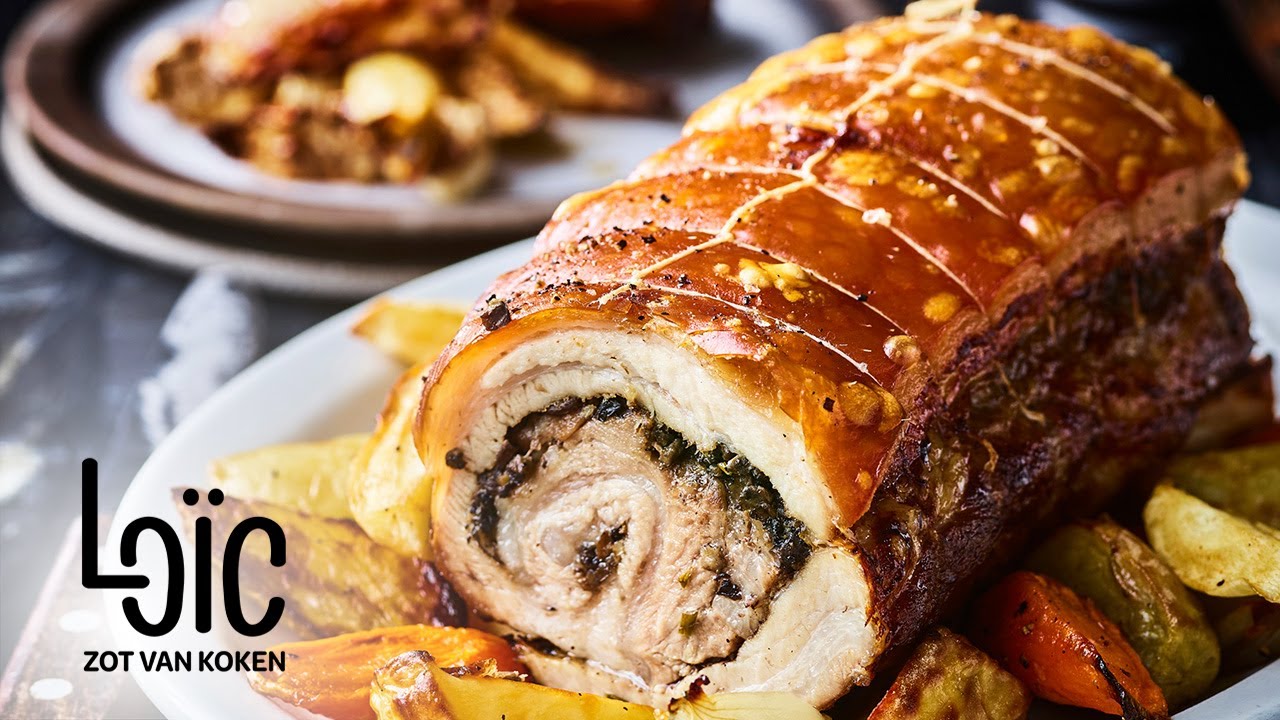 Porchetta tartufata met wintergroentjes  - Aflevering 6 - Loïc Zot van koken