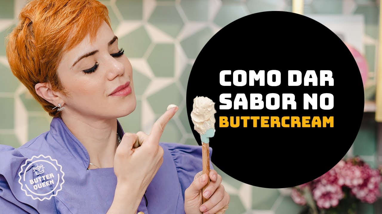 COMO DAR SABOR NO BUTTERCREAM