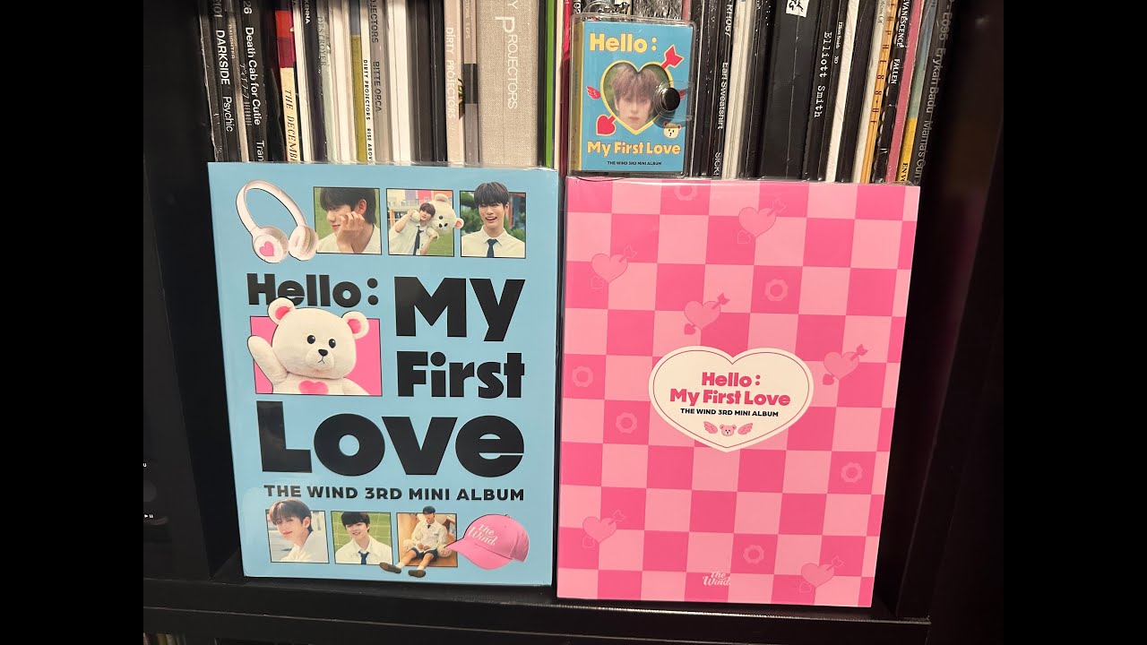 The Wind (더윈드) Unboxing 3rd Mini Album Hello : My First Love. All Versions! (Boy, Love, Platform)