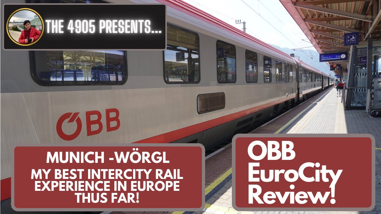 EuroCity trip report, Munich - W&ouml;rgl : The 4905