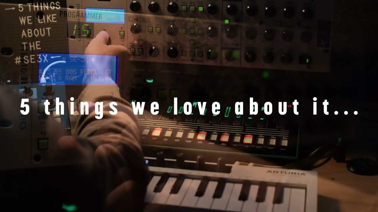 5 things we like about the Studio Electronics SE-3X monophonic/paraphonic synthesizer