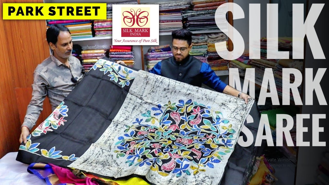 Pure Tussar Hand Paint & Pure Bishnupuri Silk Saree with Silk Mark ✓ | Pure Tussar Saree Wholesale 🔥