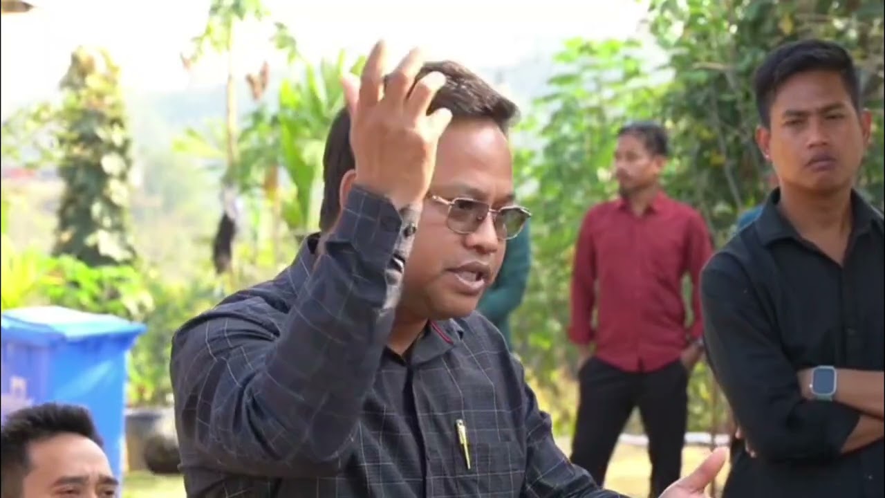 ADC Election no kitingwi Em Bhaba Ranjan Reang kami Amchai rokno visit khulaiwoi Kok pirwi tongo 