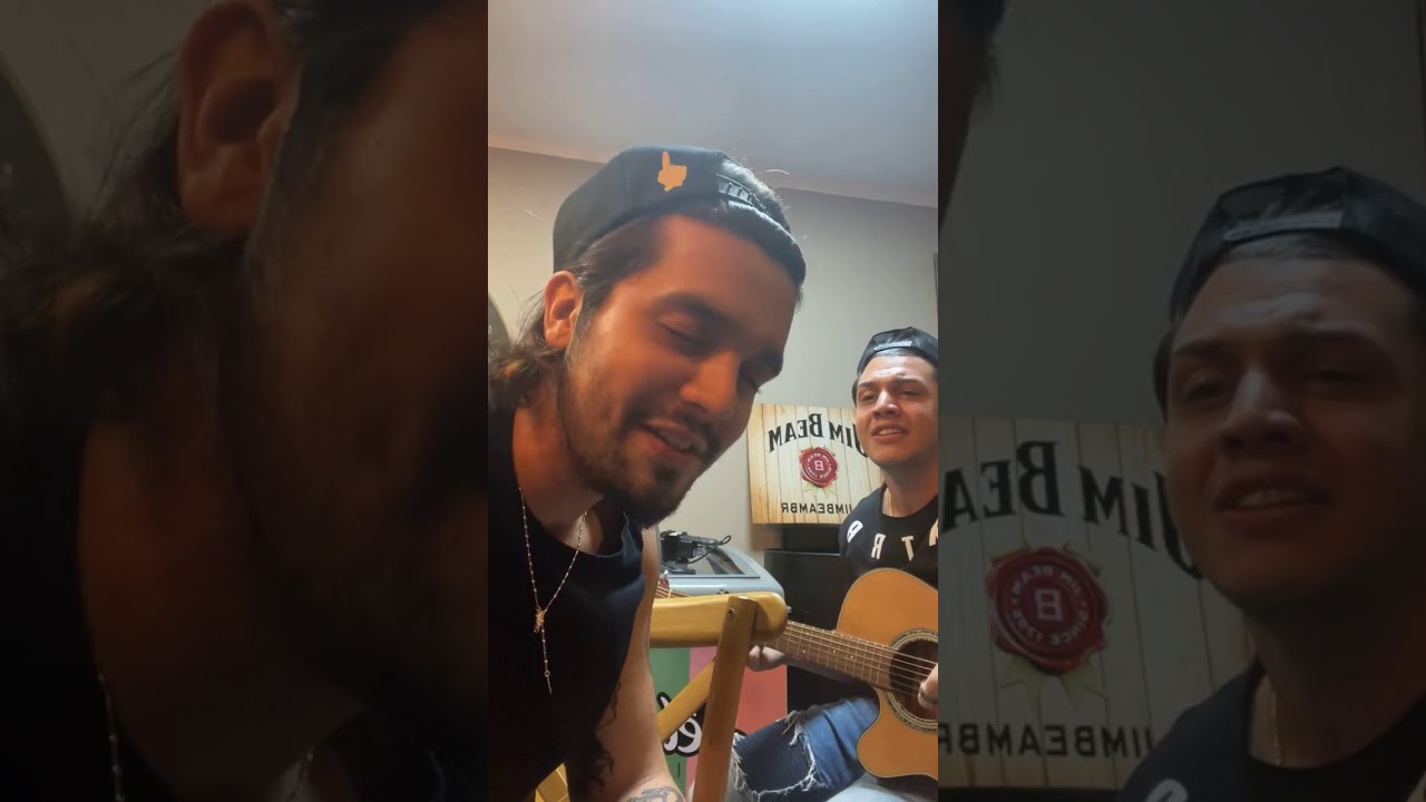 Luan Santana cantando músicas não lançadas em live no instagram #LuanSantana #Música