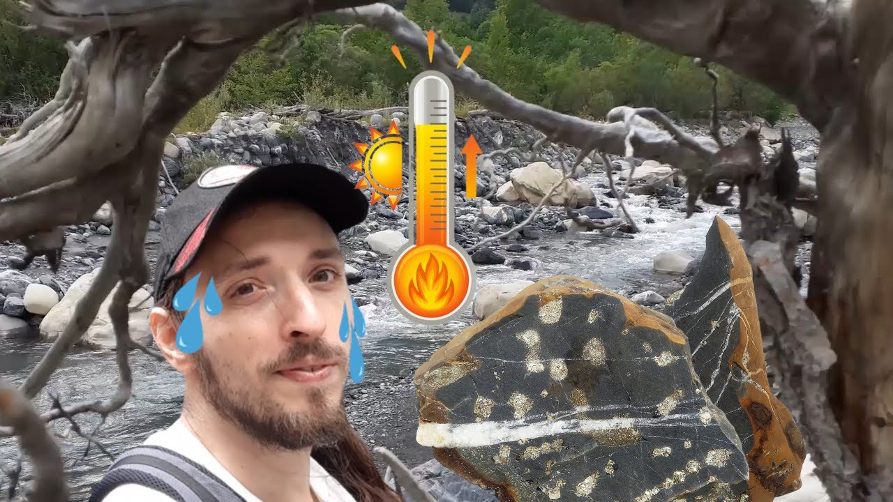 Prospection DIFFICILE dans les montagnes : Quartz ( ou pas ) et pyrite