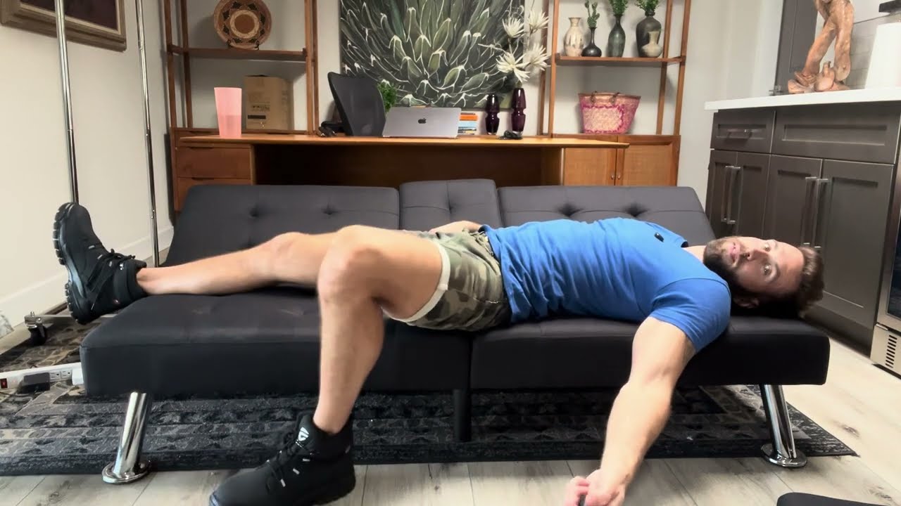 This futon is flying off the shelves on Amazon...