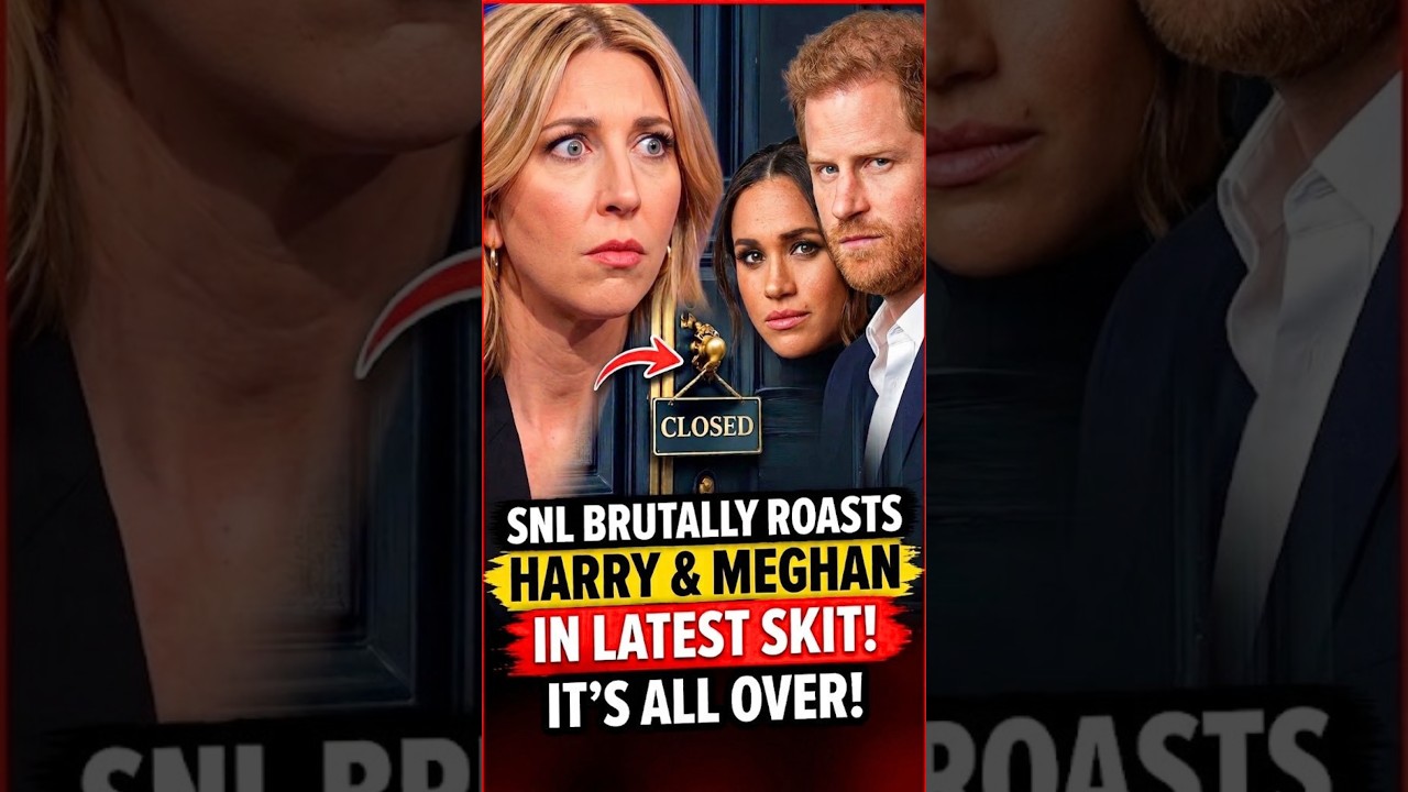 SNL BRUTALLY ROASTS Harry & Meghan In Latest LIVE TV Skit!
