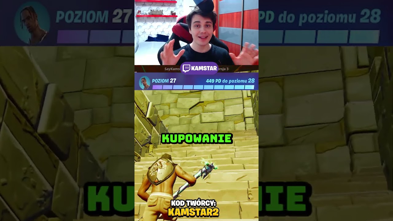 NAJLEPSZA MAPA NA NIESKOŃCZONY EXP W FORTNITE!?  #fortnite