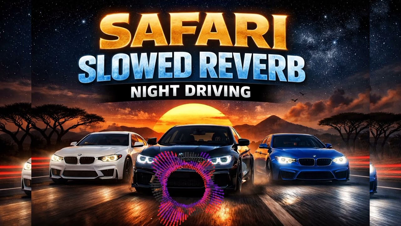SAFARI (SLOWED REVARB) NIGHT DRIVING #music #lovemusic #song #slowedandreverb 
