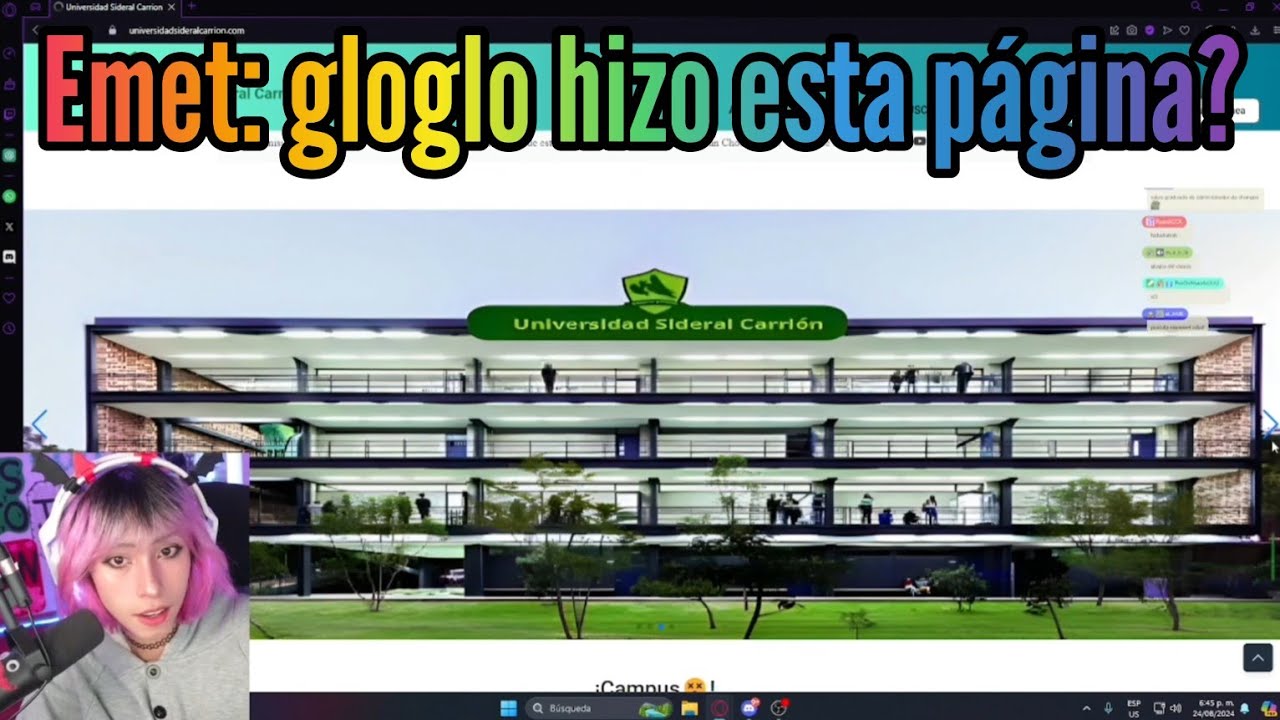 Emetsuki conoce la universidad sideral carreon