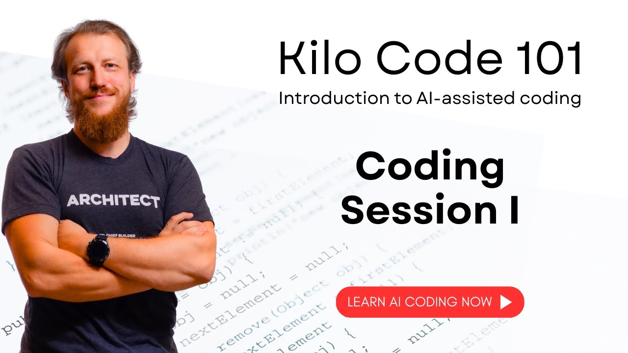 Kilo Code 101: Coding Session I | Episode 7