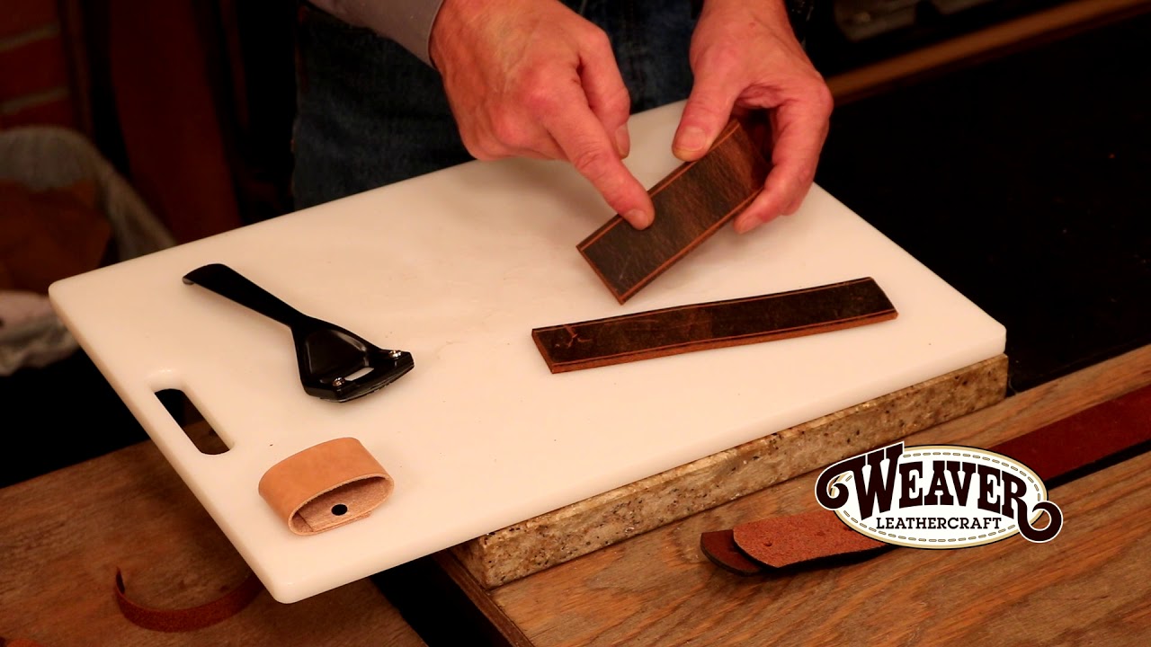 How to Use a Leather Skiver