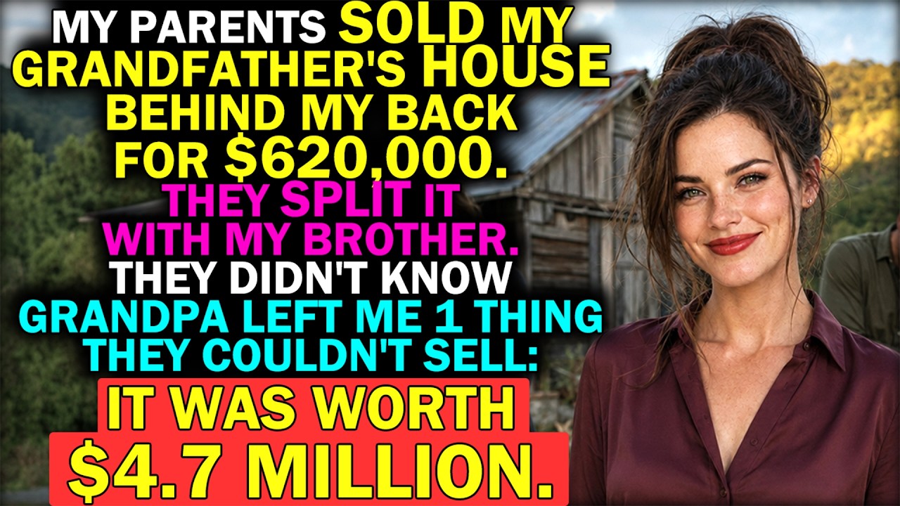 My Parents Sold My Inheritance Behind My Back &mdash; I Had The One Thing They Couldn't Sell