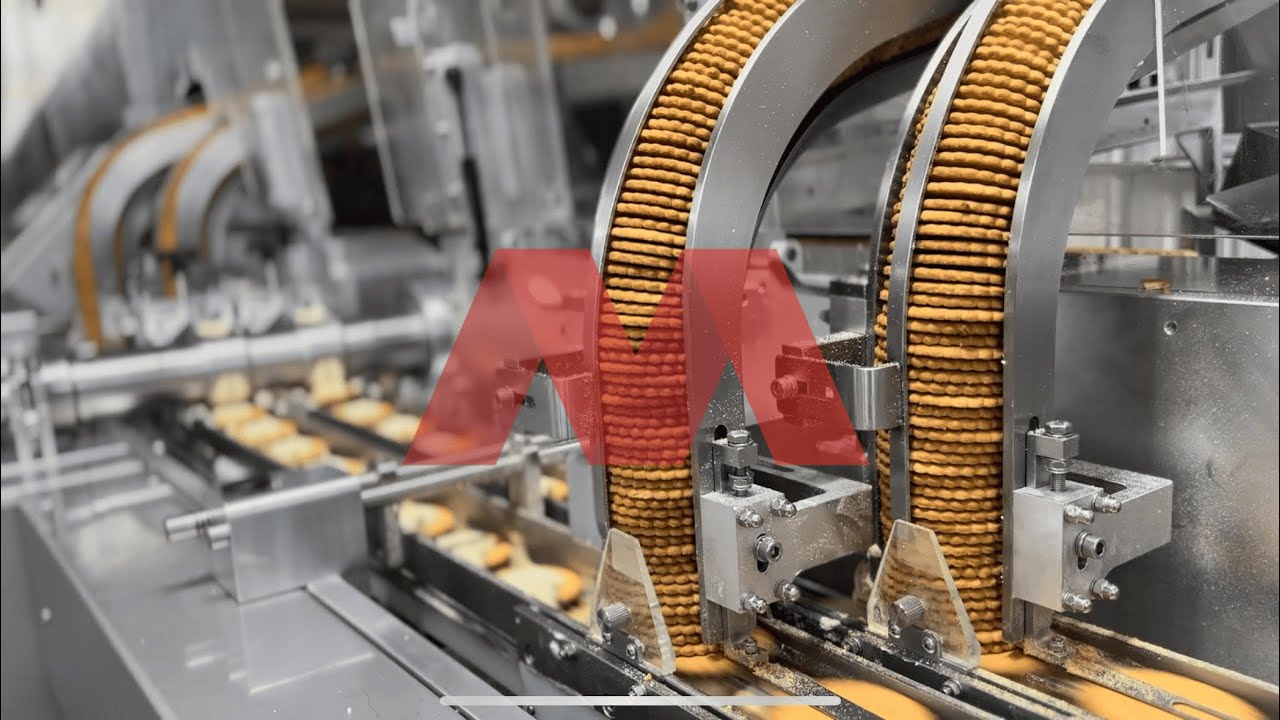 Biscuit Sandwiching Machine by Mitamak