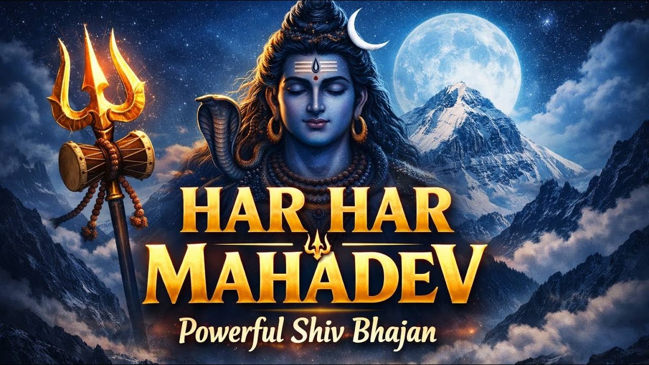 Har Har Mahadev 🔱 Powerful Shiv Bhajan | Om Namah Shivaya | Shiv Bhakti Song