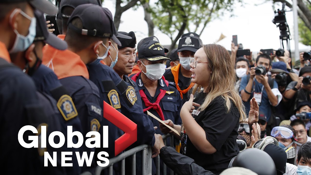 Thailand protest: Thousands challenge monarchy in massive march in Bangkok