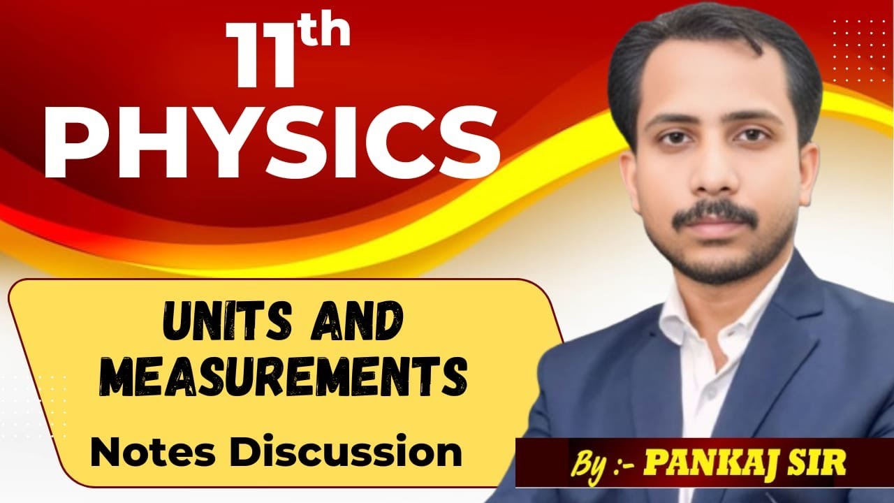 11th Physics Units And Measurements Notes Discussion&nbsp;Class&nbsp;-&nbsp;01