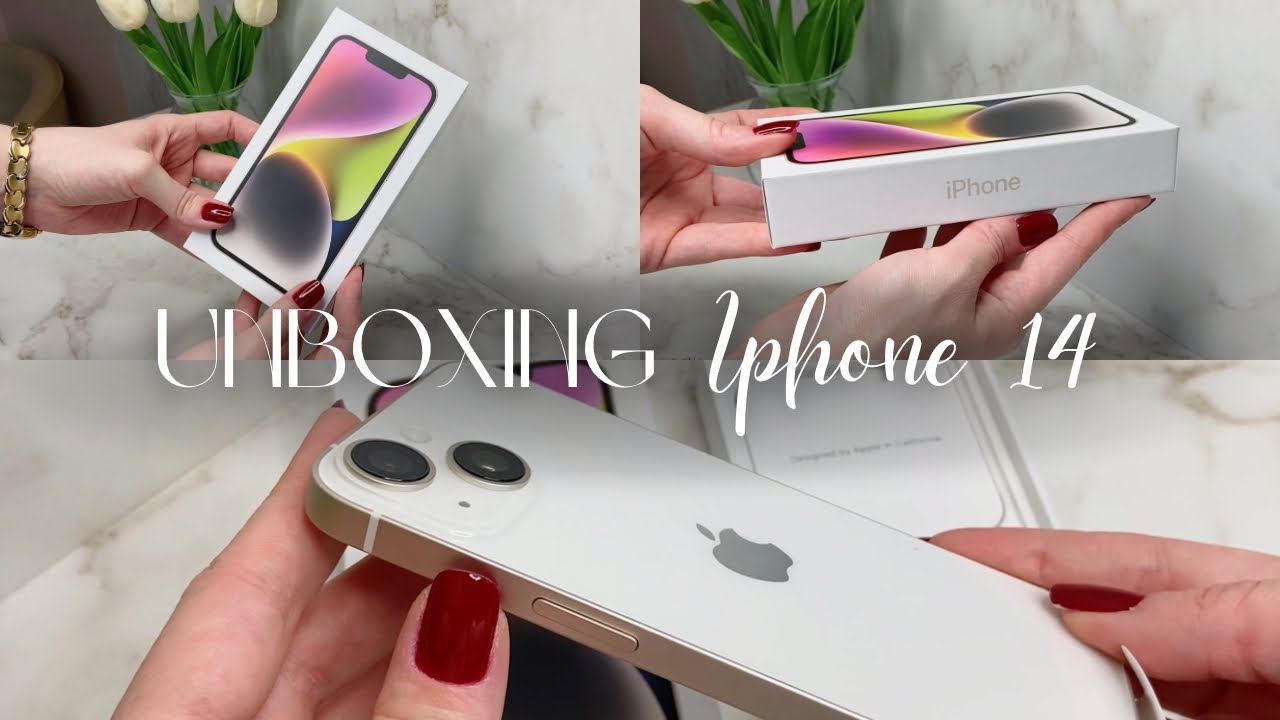 Unboxing Iphone 14 Starlight (Estelar) 256 gb em 2024, testei a câmera, vale a pena?