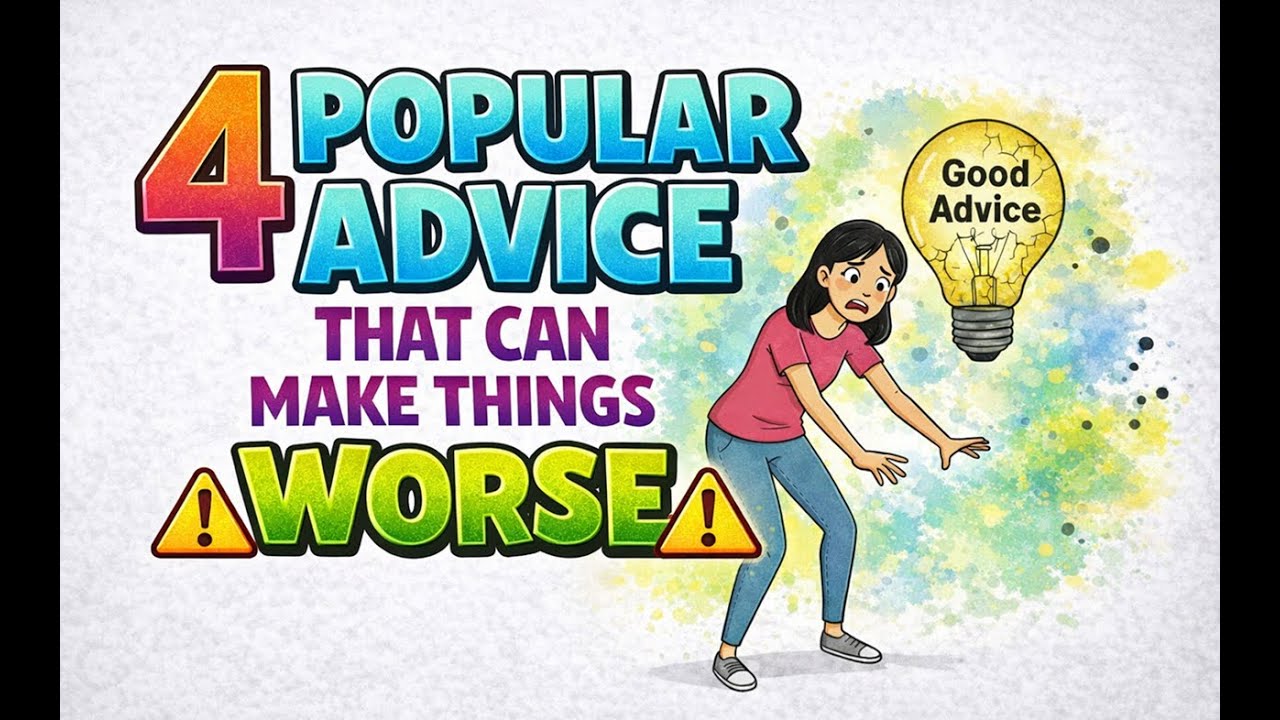 Popular Advice That Can Actually Make Things Worse #lifelessons #personalgrowth