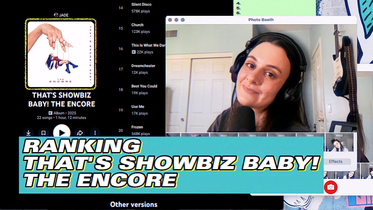 Ranking JADE's THAT'S SHOWBIZ BABY! - THE ENCORE - Deluxe Album Reaction