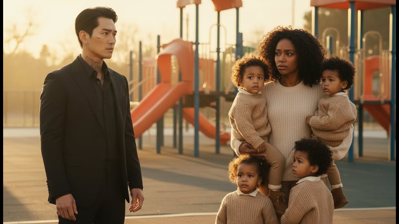 Korean Mafia Boss Despised Children—Until He Found His Black Ex-Wife Hiding His Quadruplets