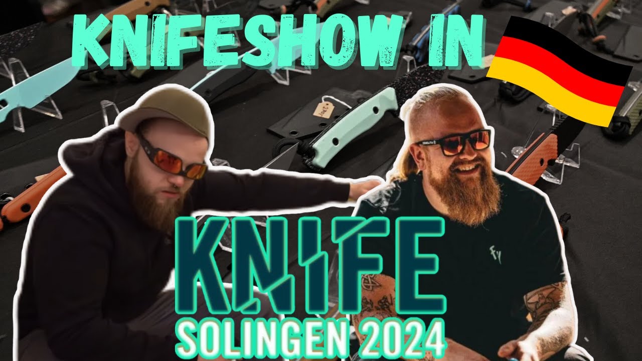 Biggest Knifeshow in Germany Knife in Solingen 2024 with @MartinHuber_Knives