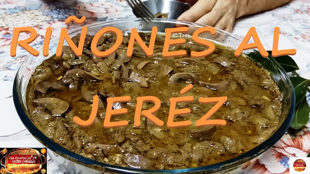 RIÑONES♨️DE CERDO AL JEREZ🍷BUENÍSIMOS - RECETA MUY FÁCIL