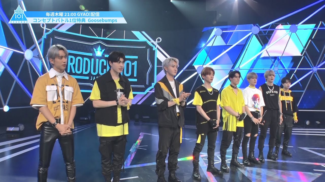 ［コンセプトバトル1位特典映像］Goosebumps｜PRODUCE 101 JAPAN SEASON2