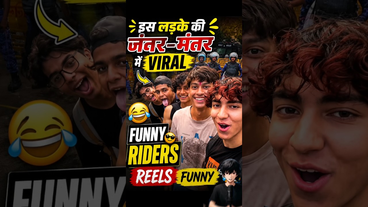 Jantar Mantar Viral Boy 😂 Top 3 Funny Songs | Viral Reels Funny | #shorts #delhiprotest #song