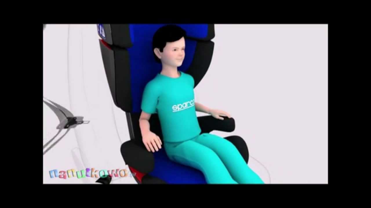 Fotelik SPARCO F700i ISOFIX - prezentacja