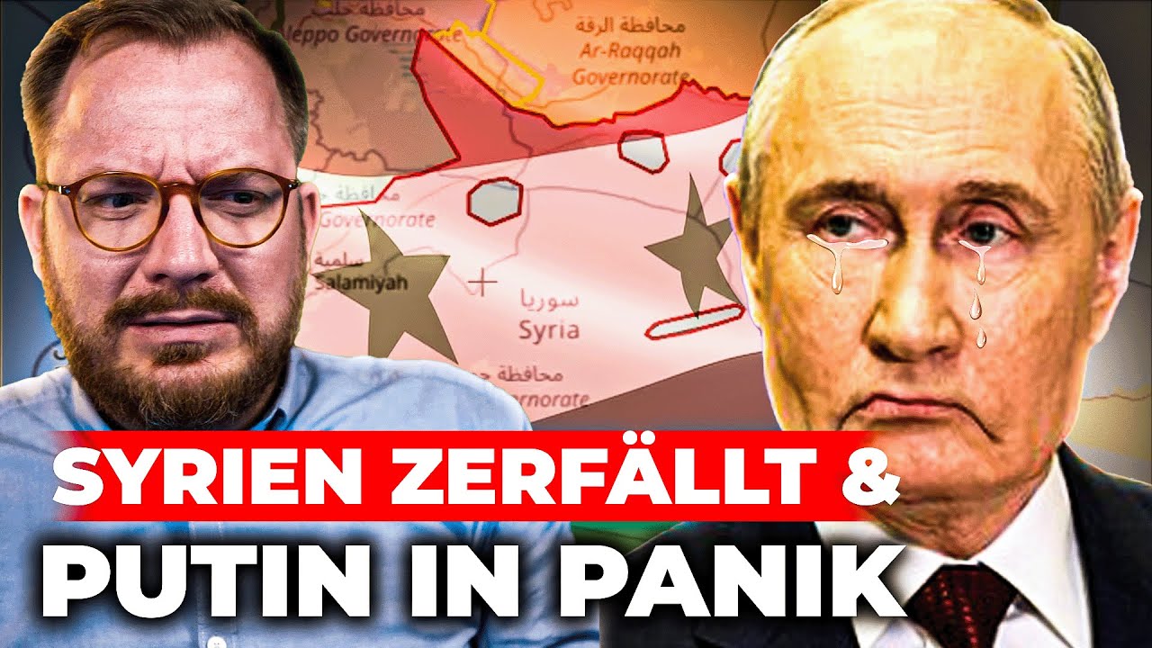 Syrien zerfällt und Putin in Panik