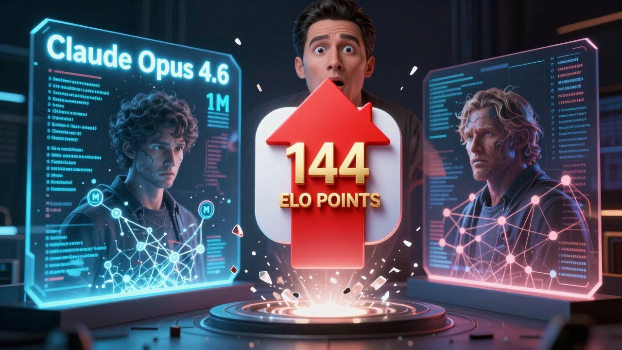 Claude Opus 4.6 Just CRUSHED GPT-5.2 By 144 Elo Points