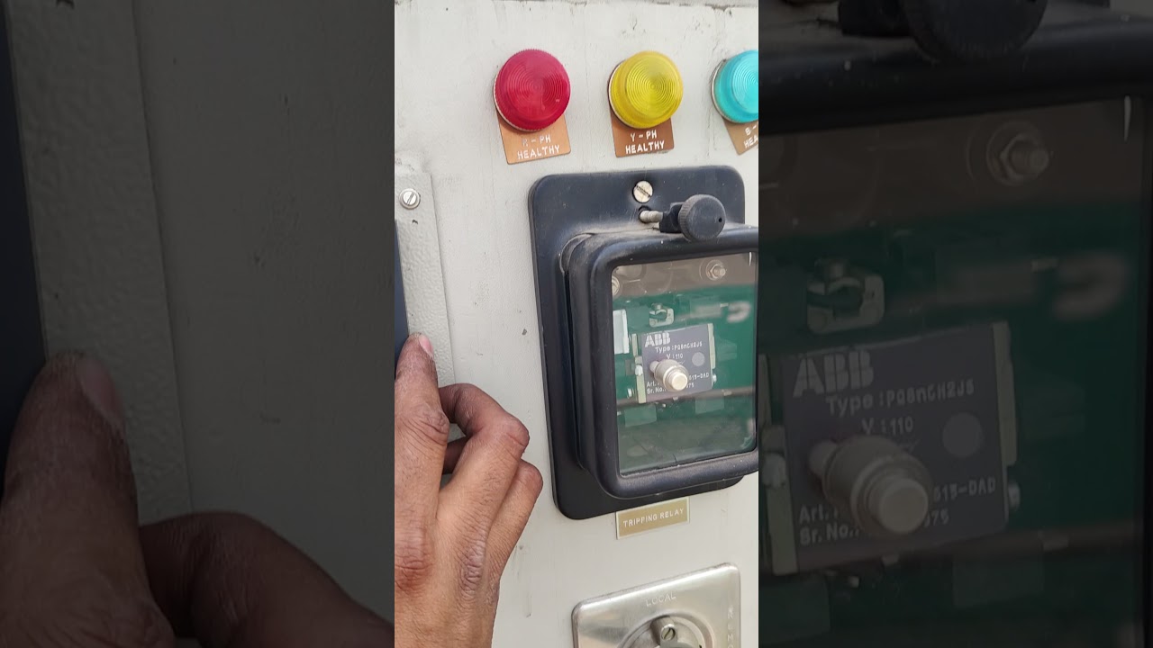 Schneider P1 relay trip test, Schneider P1F1 relay trip test.