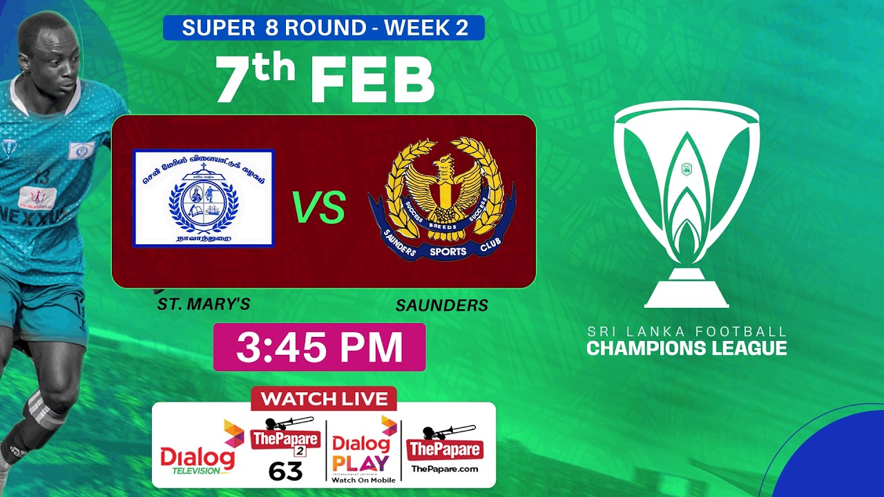 LIVE: St. Mary's SC vs Saunders SC -  FFSL Champions League 2025/26
