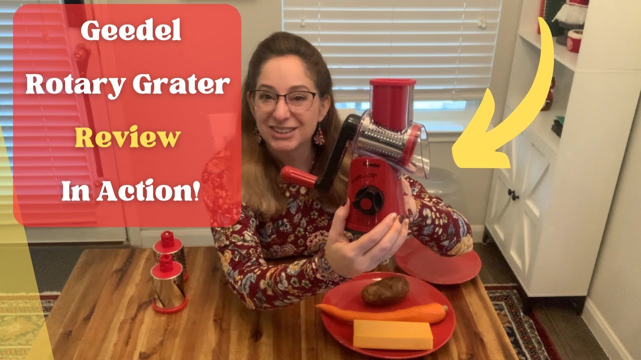 Geedel Rotary  Cheese Grater 5-in-1 Review,| The Ultimate Kitchen Tool!