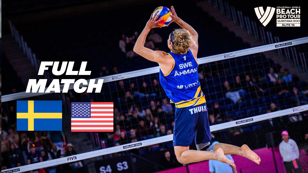 Åhman/Hellvig 🇸🇪 vs Schalk/Shaw 🇺🇸 | Quarter Final - BPT 2025 Full Match | Quintana Roo - Elite