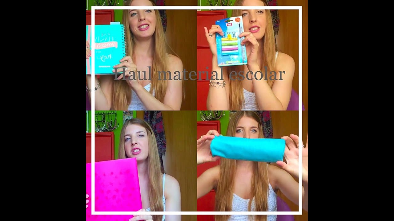 Haul material escolar 2015-16 | Back to school