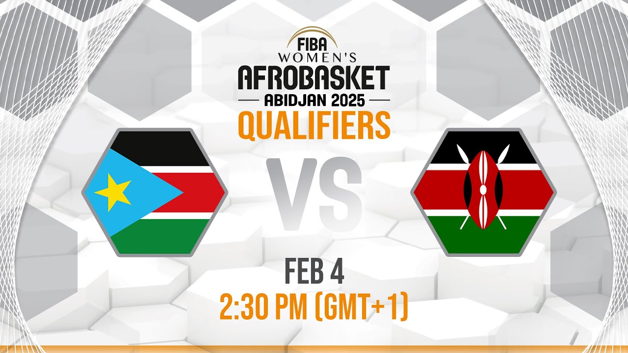 South Sudan v Kenya | Full Basketball Game  FIBA Women's AfroBasket 2025 Qualifiers