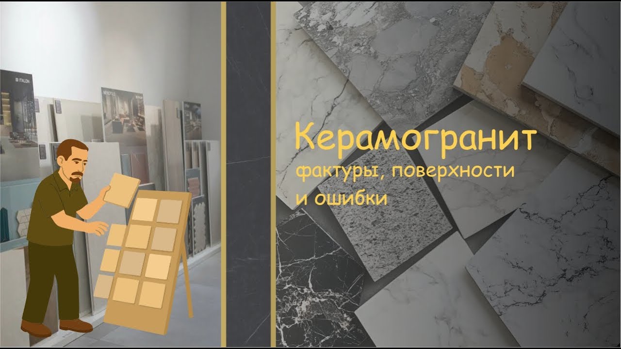 Вся правда о керамограните: фактуры, поверхности и ошибки