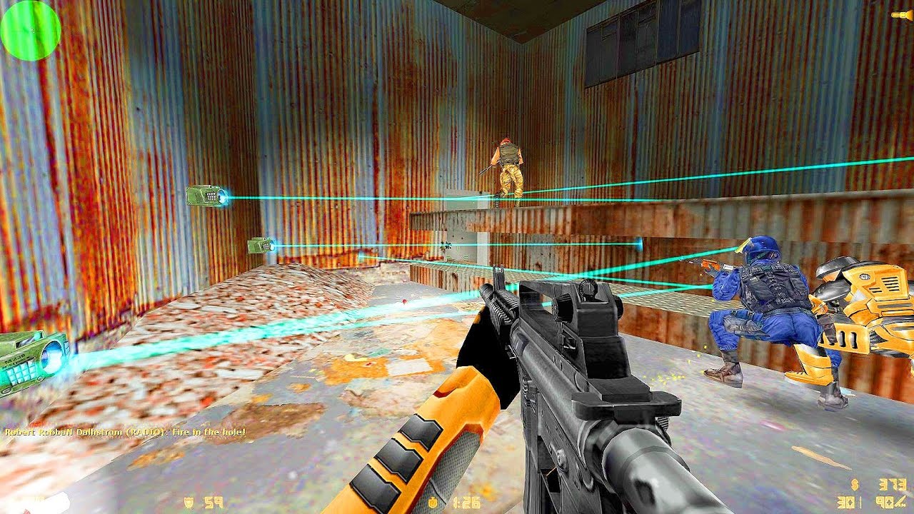 Counter Strike 1.6 | Классический режим зомби | Режим биологической опасности | Костюм HEV | Защита