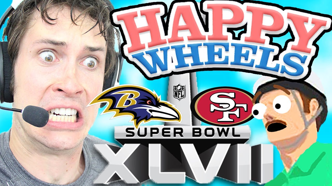 Happy Wheels - SUPERBOWL CAN WAIT