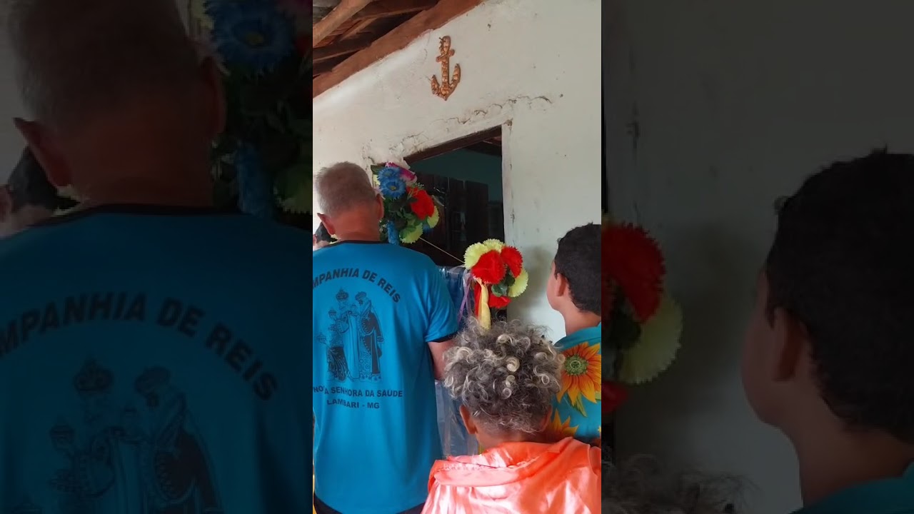 Folia de reis nossa senhora da saúde embaixador Chiquinho e João Lambari m g 